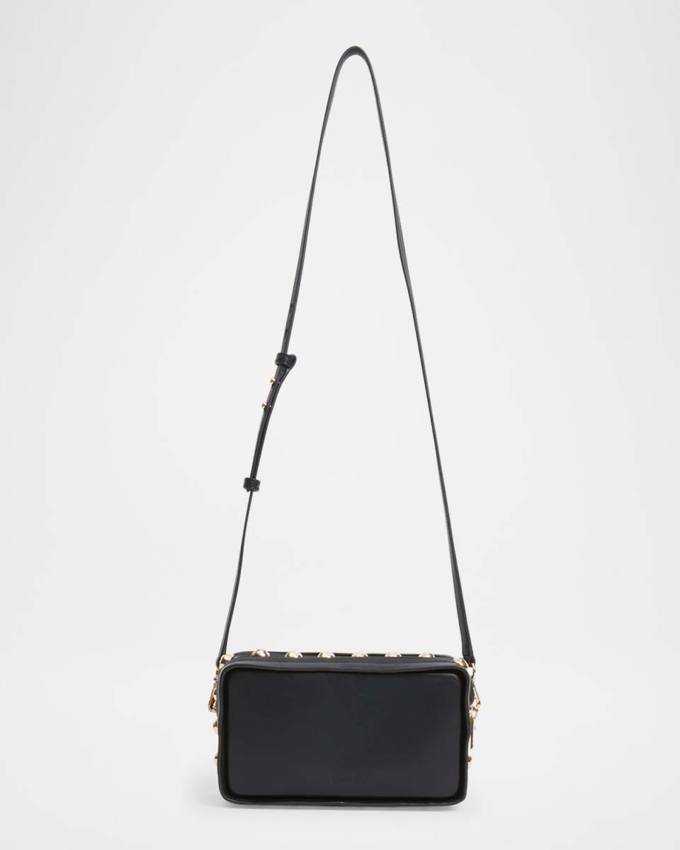Amaya Studded Calf Leather Camera Bag